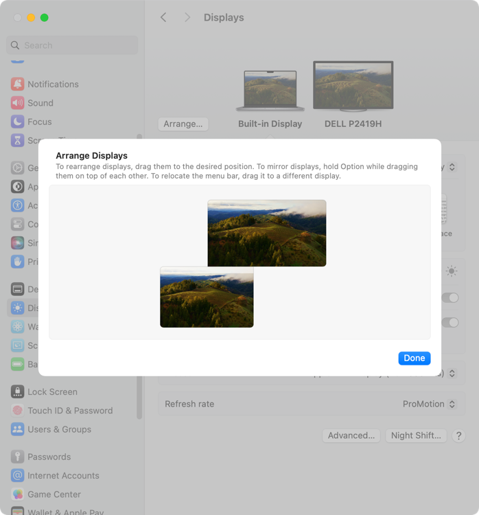 Hide sidebar in full screen mode · Sidebar